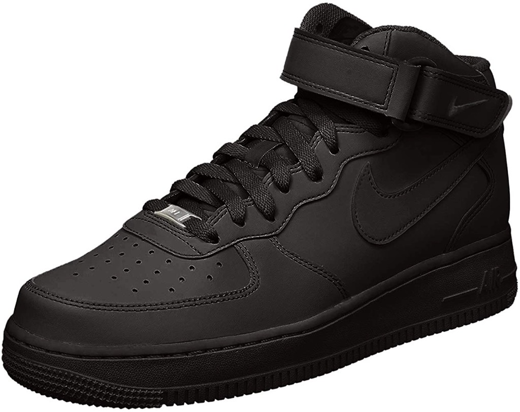 nike mid 1 black