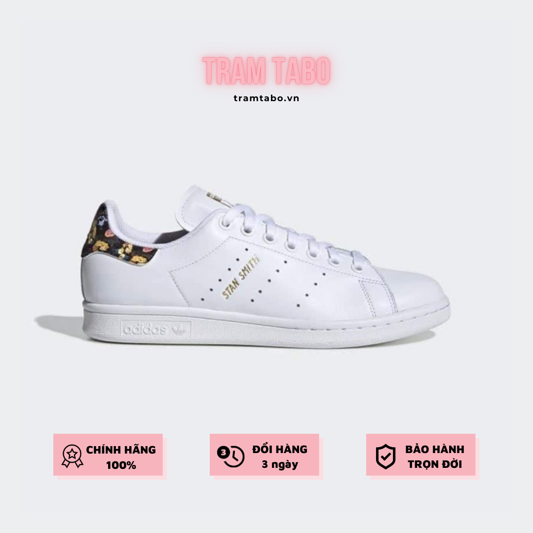 EF1481 W ADIDAS STAN SMITH LIMITED EDITION WHITE FLORAL Tr m Tabo