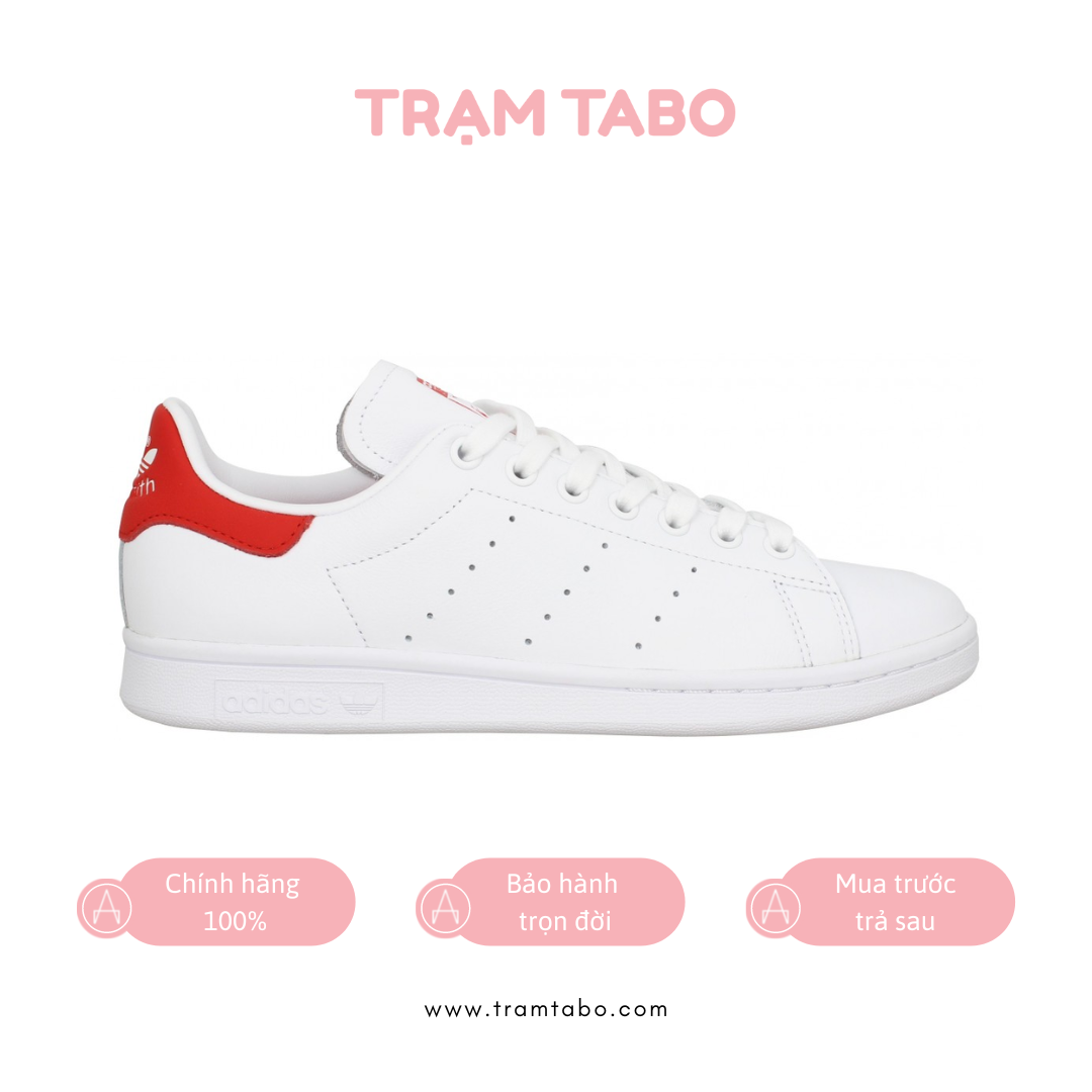 M20326] M Adidas Stan Smith Red Trạm Tabo