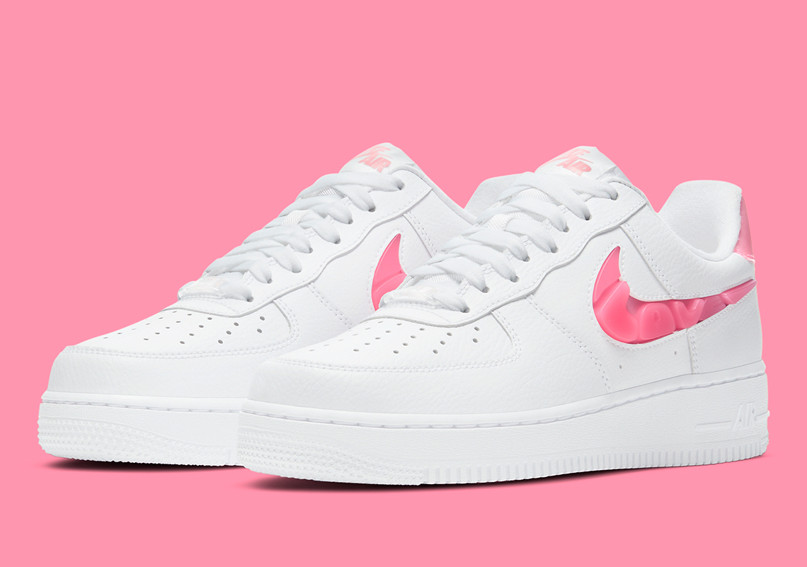 [CV8482-100] W NIKE AIR FORCE 1 LOW WHITE LOVE FOR ALL