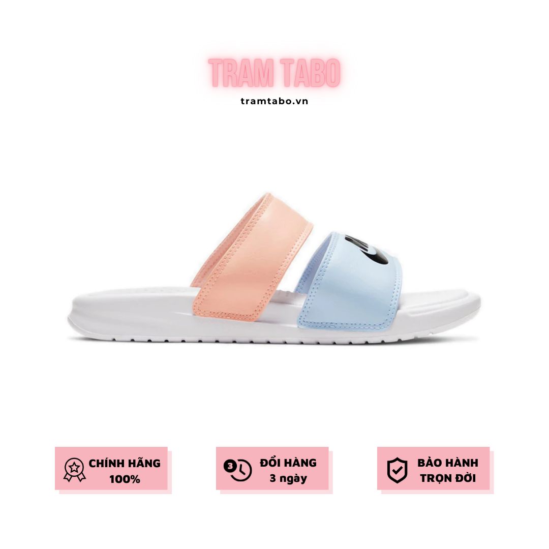 819717 109 W NIKE BENASSI DUO ULTRA SLIDE BLUE PINK Tr m Tabo