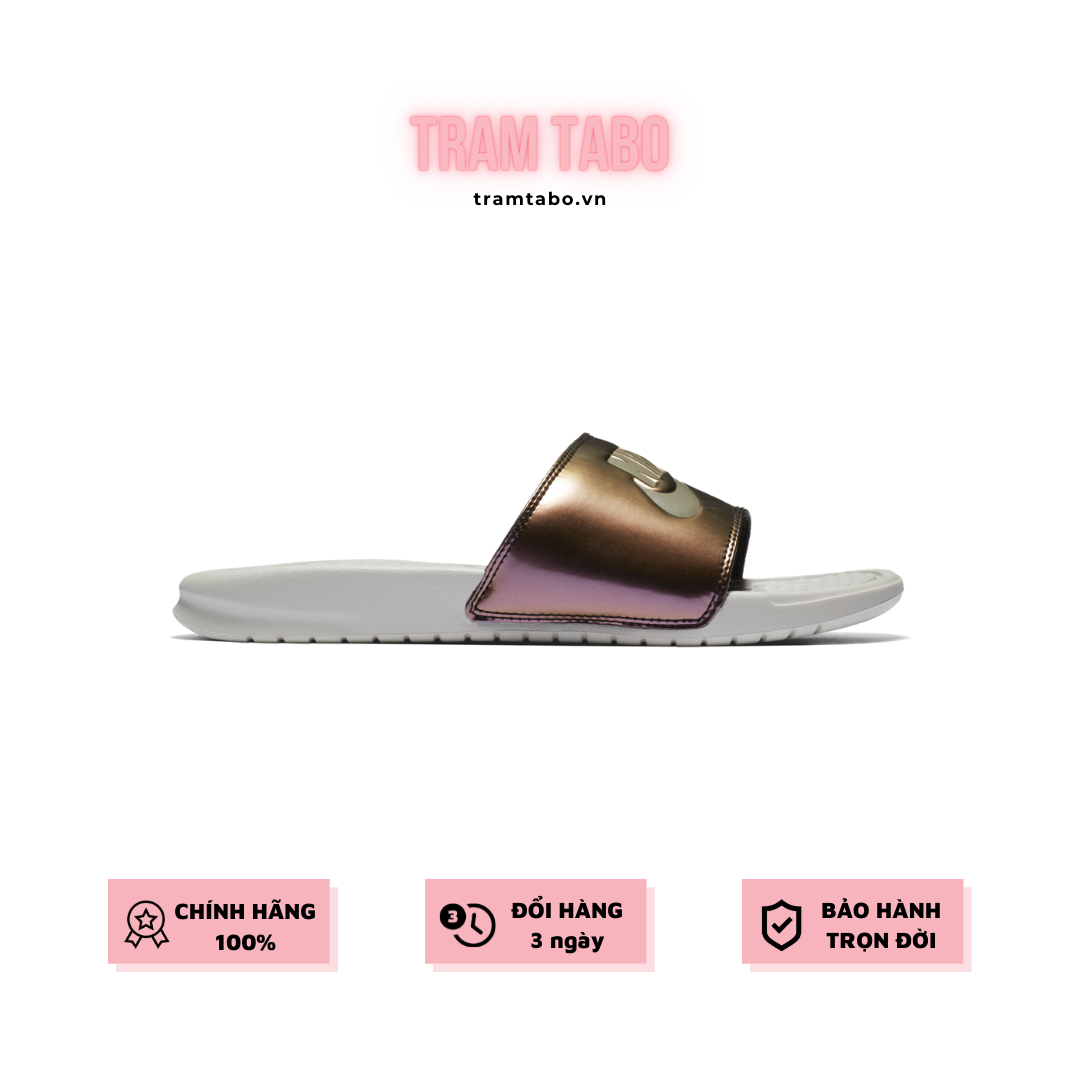 Nike benassi light bone sales