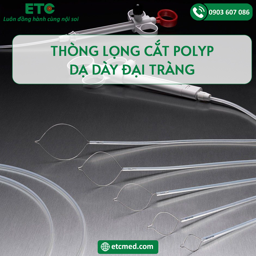 Thòng Lọng Lạnh Cắt Polyp Dạ Dày & Đại Tràng