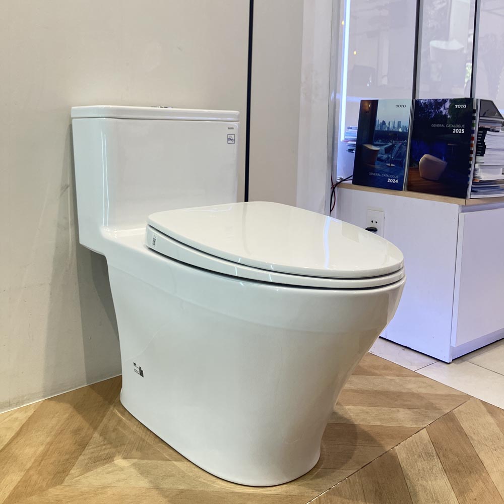 Bồn cầu TOTO MS857DT10 – Mẫu 1 khối đáng mua trong tầm giá 6–7 triệu