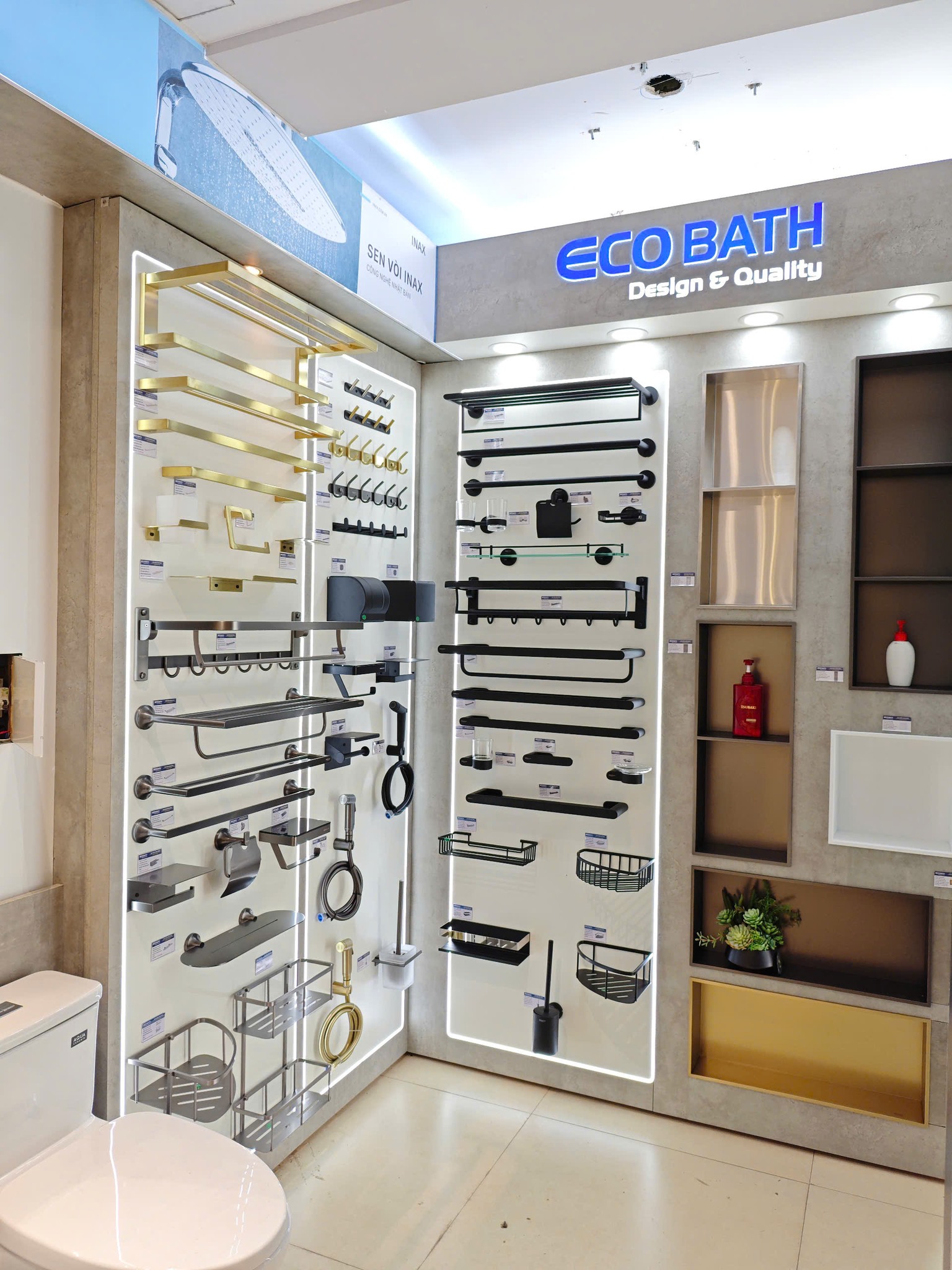 Phụ kiện phòng tắm Ecobath có tốt không? Đánh giá chi tiết từ người dùng