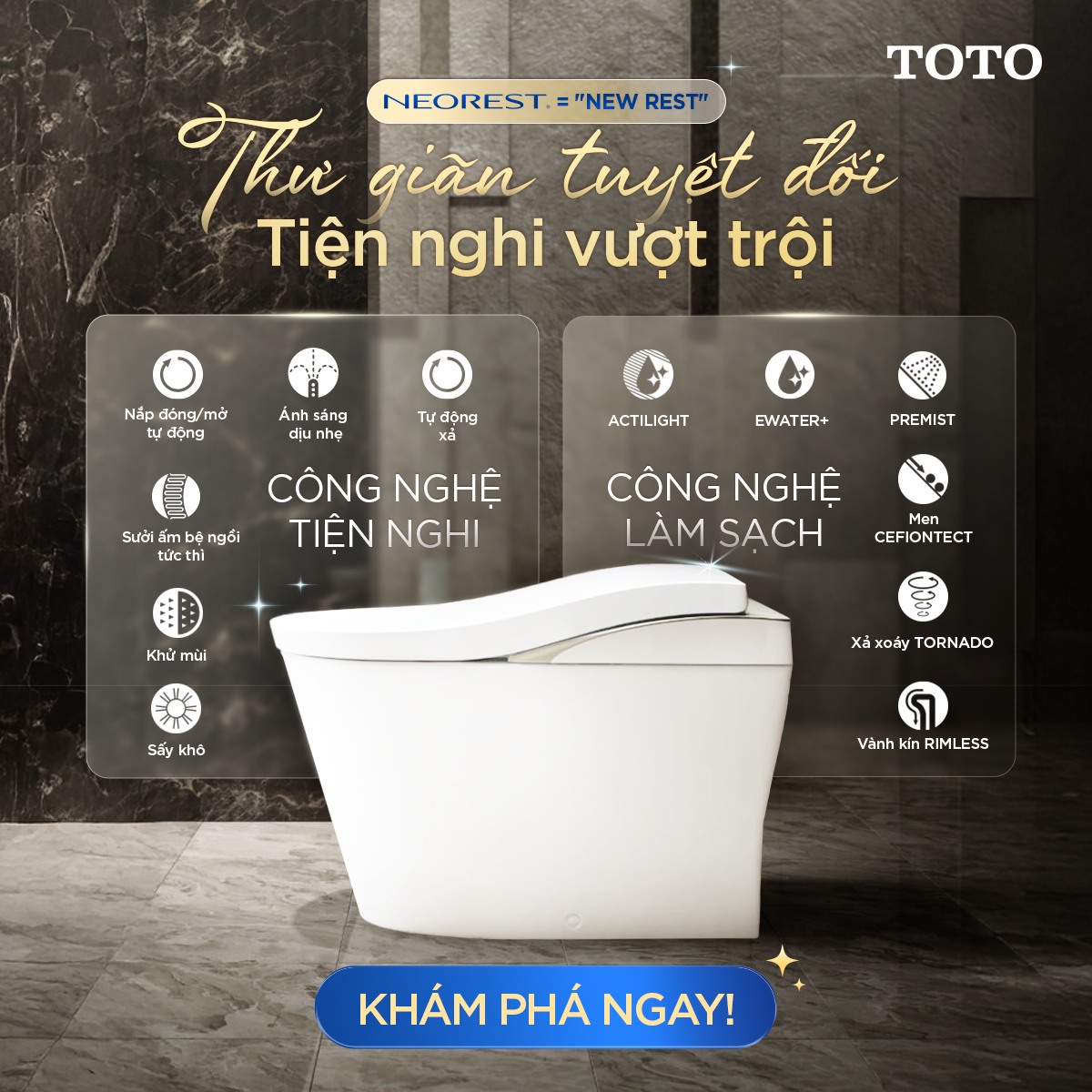 Top 10 Mẫu Bồn Cầu TOTO Được Ưa Chuộng Nhất 2026