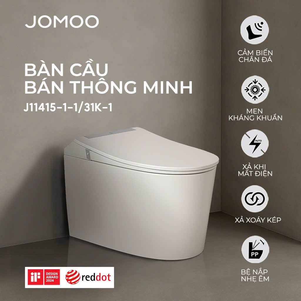 BỒN CẦU THÔNG MINH JOMOO – TÍNH NĂNG, ƯU ĐIỂM VÀ HƯỚNG DẪN LỰA CHỌN