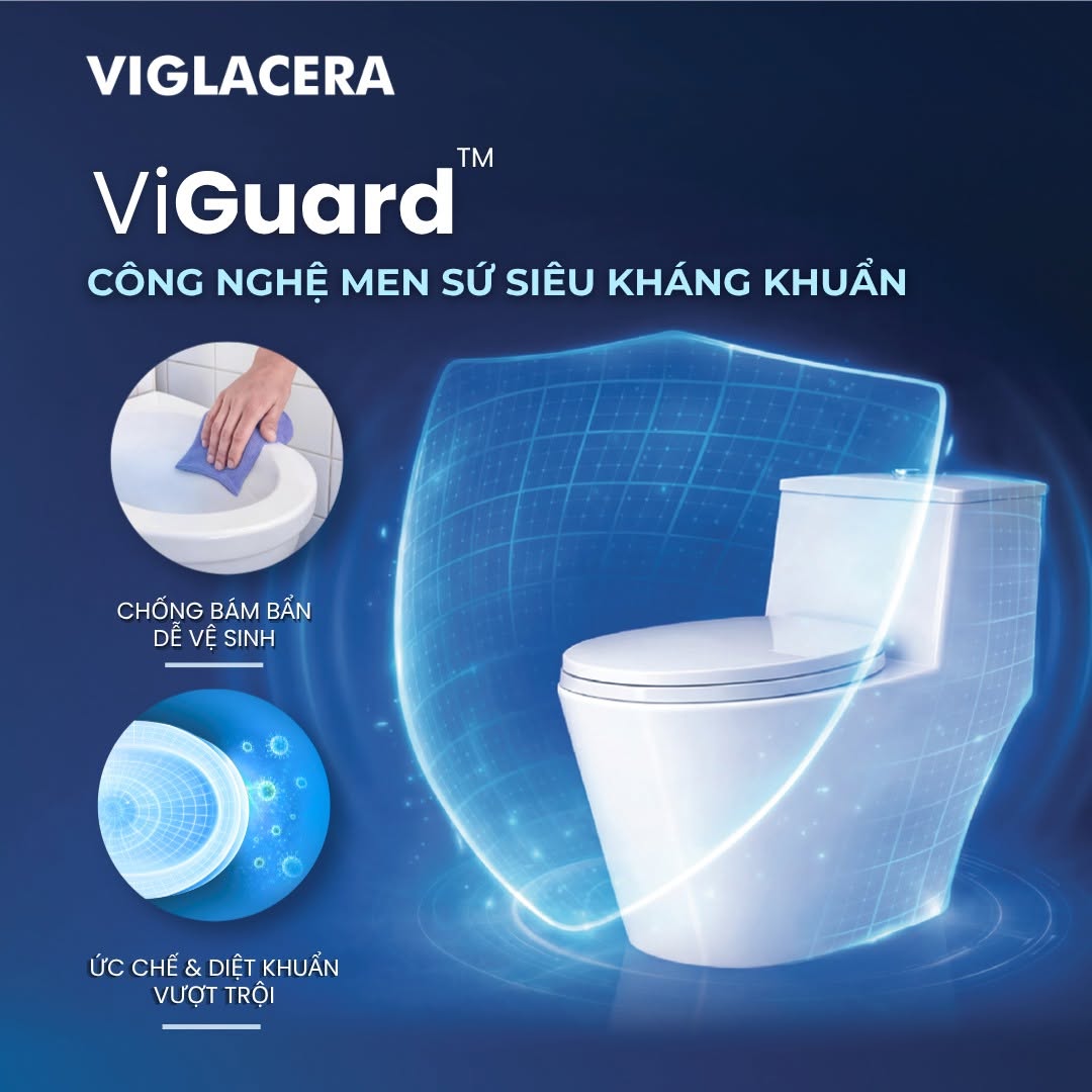 Top 10 Mẫu Bồn Cầu Viglacera Đáng Mua Nhất 2026 – Đẹp, Bền, Giá Tốt