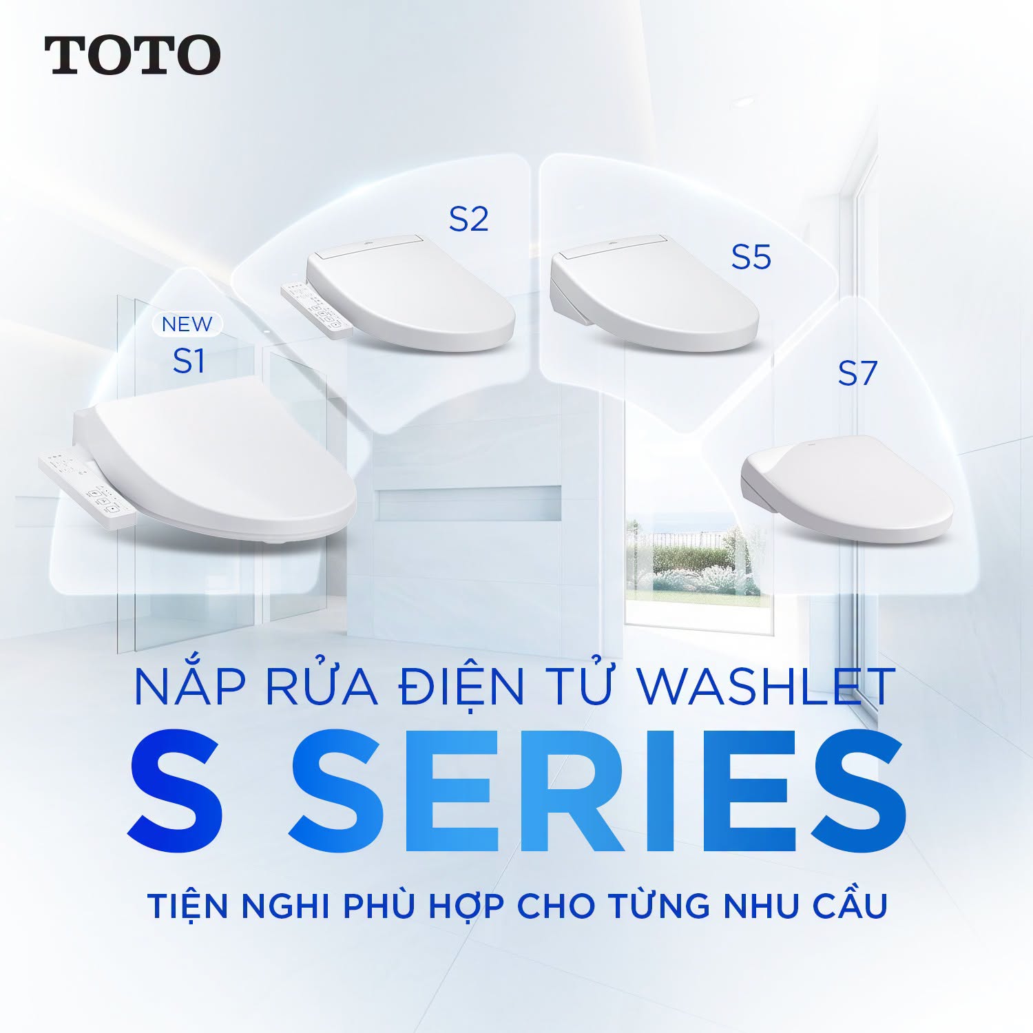 Nắp rửa điện tử TOTO lắp bồn cầu nào? Cách kiểm tra