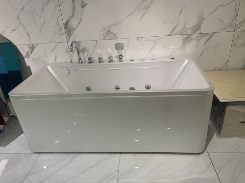 Trải nghiệm spa tại nhà với Bồn tắm massage ngọc trai có đèn Daelim DL-6009P