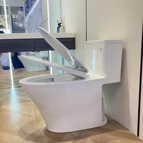 Bồn cầu TOTO MS857DT10 – Mẫu 1 khối đáng mua trong tầm giá 6–7 triệu