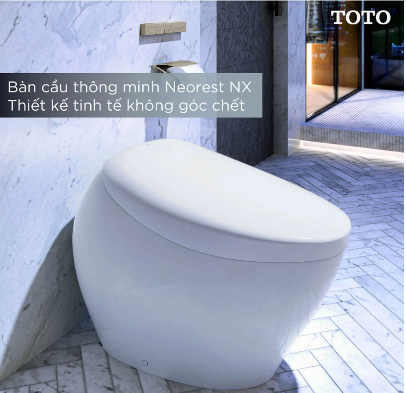 Bàn cầu điện tử NEOREST: Trải nghiệm vệ sinh đẳng cấp