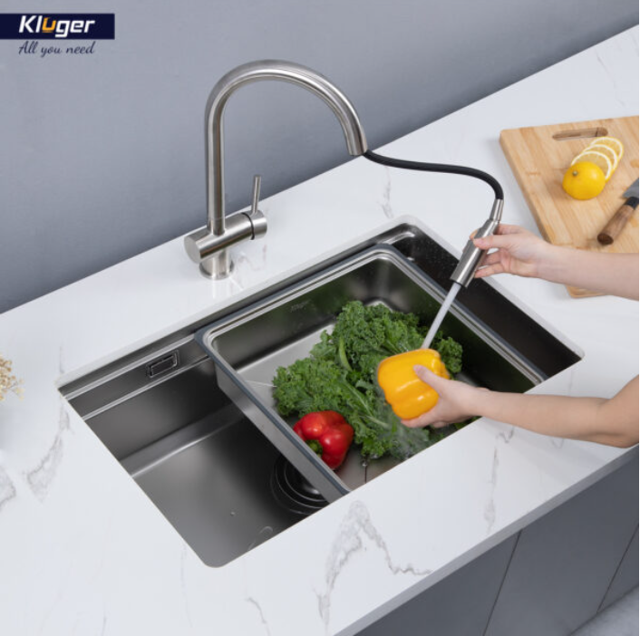 Chậu Rửa Bát Kluger KWU8161FS – S70: Sự Lựa Chọn Tối Ưu Cho Nhà Bếp Hiện Đại