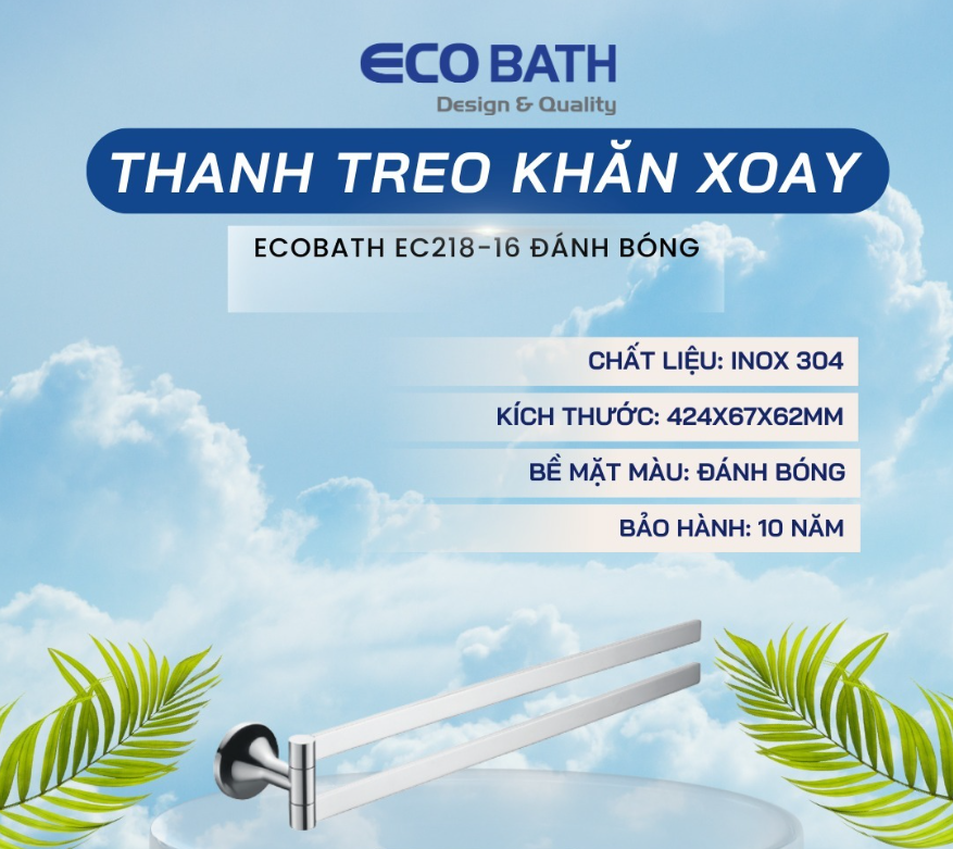 So sánh phụ kiện phòng tắm Ecobath và các thương hiệu khác