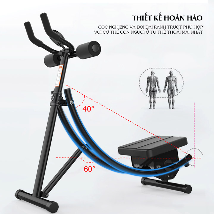 Máy tập bụng AB Vertical