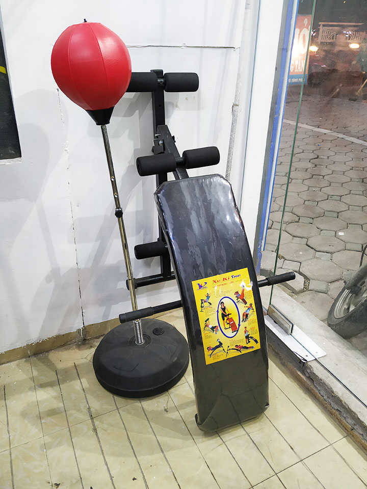 Ghế cong tập bụng Xuki