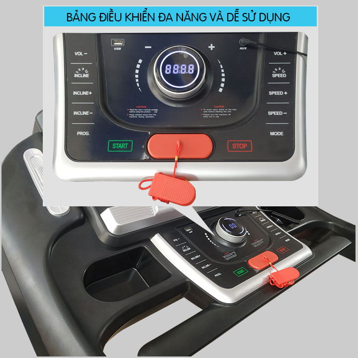 Máy chạy bộ Pro Fitness PF-115D