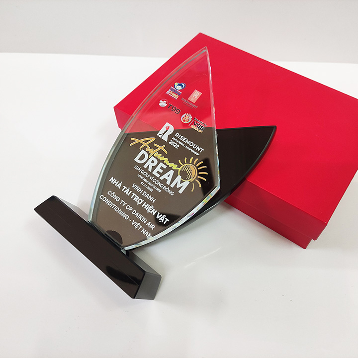 Kỷ niệm chương pha lê TC-PL18