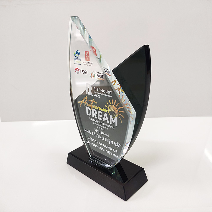 Kỷ niệm chương pha lê TC-PL18