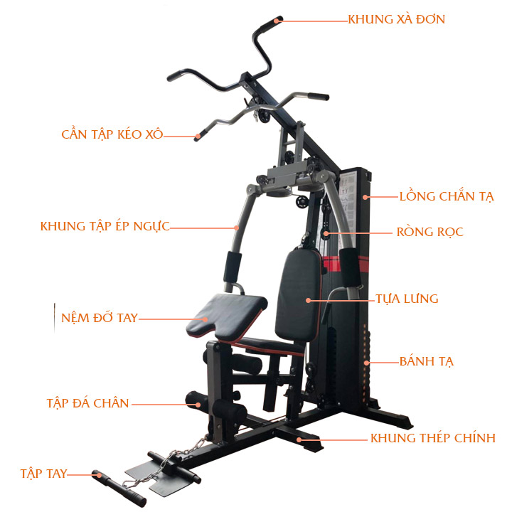 Giàn tạ đa năng HQ-708