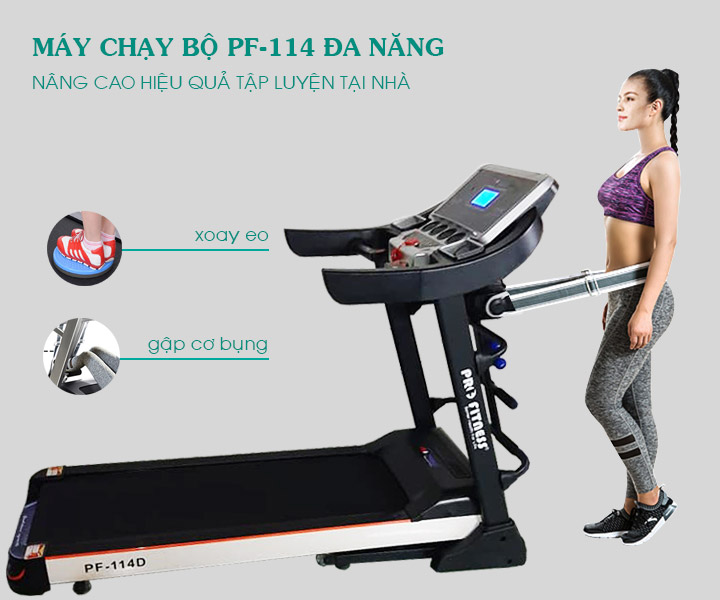 Máy chạy bộ Pro Fitness PF-114D