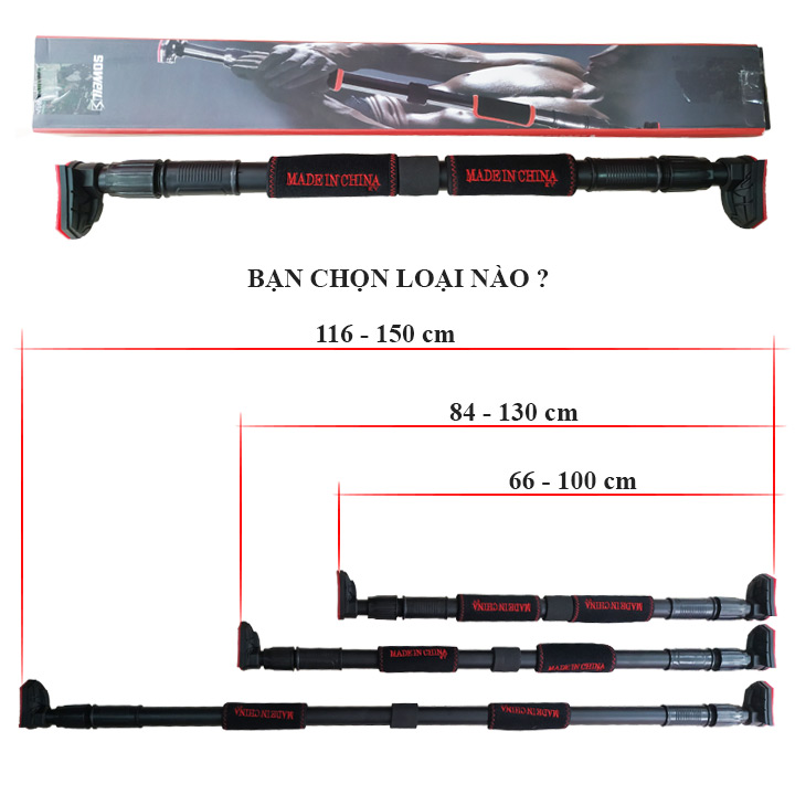 Xà đơn gắn cửa Sowell 2020