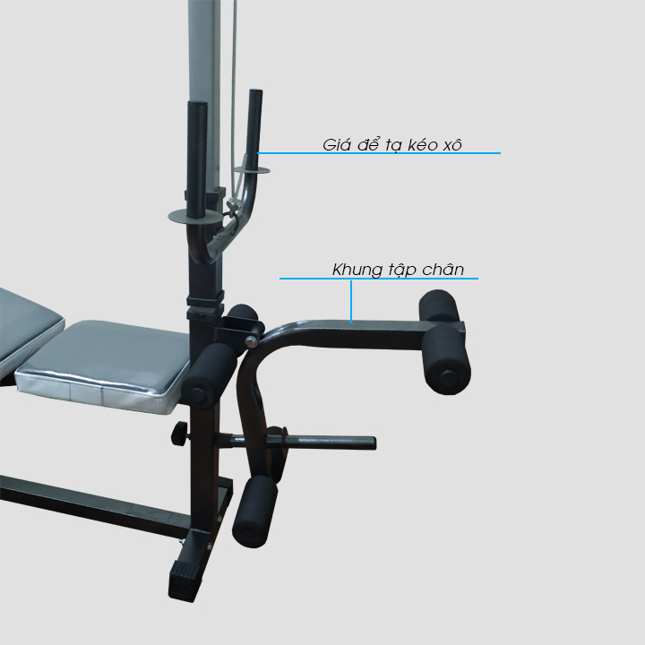 Ghế tập tạ đa năng MP-15
