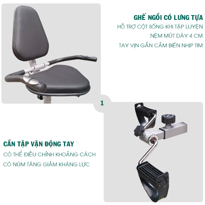 Xe đạp tập thể dục YD-656