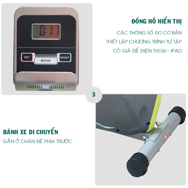 Xe đạp tập thể dục YD-656