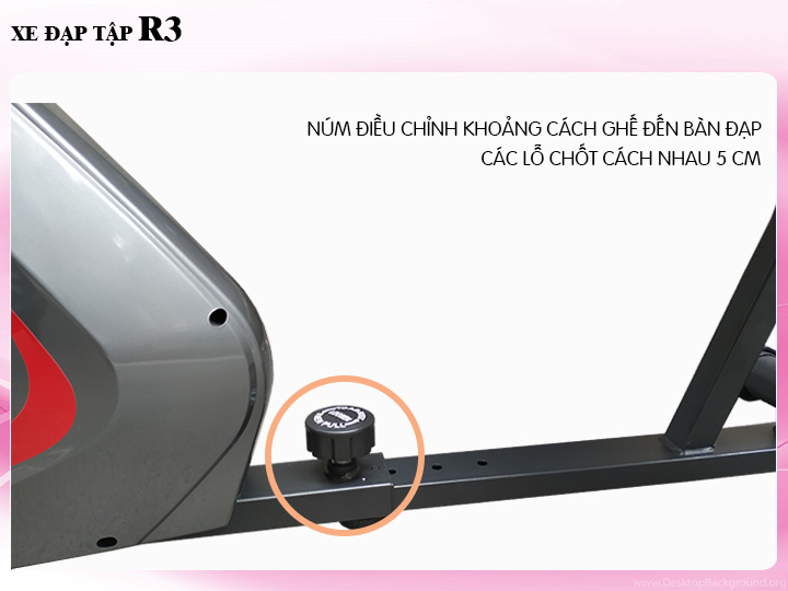 Xe đạp tập chân R3
