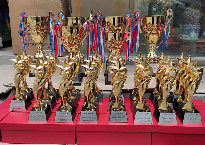 Cúp lưu niệm cao cấp TC-CPS6