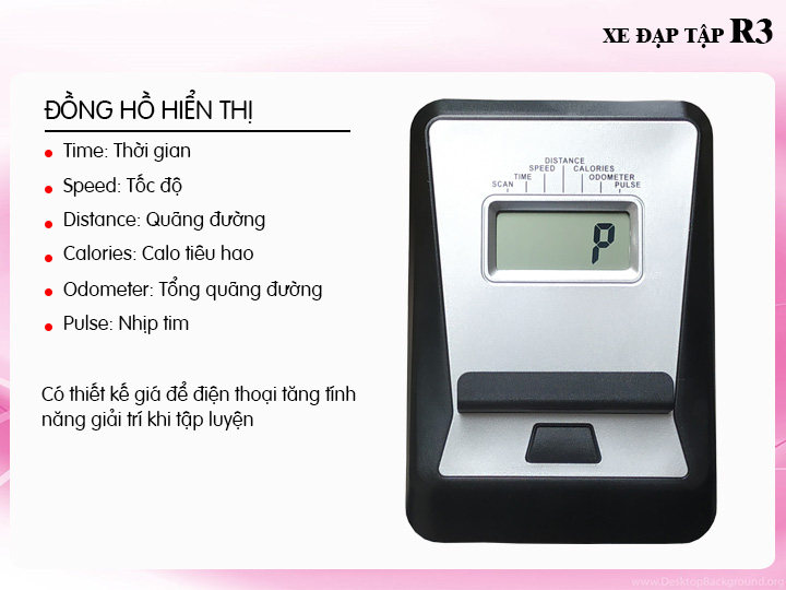 Xe đạp tập chân R3