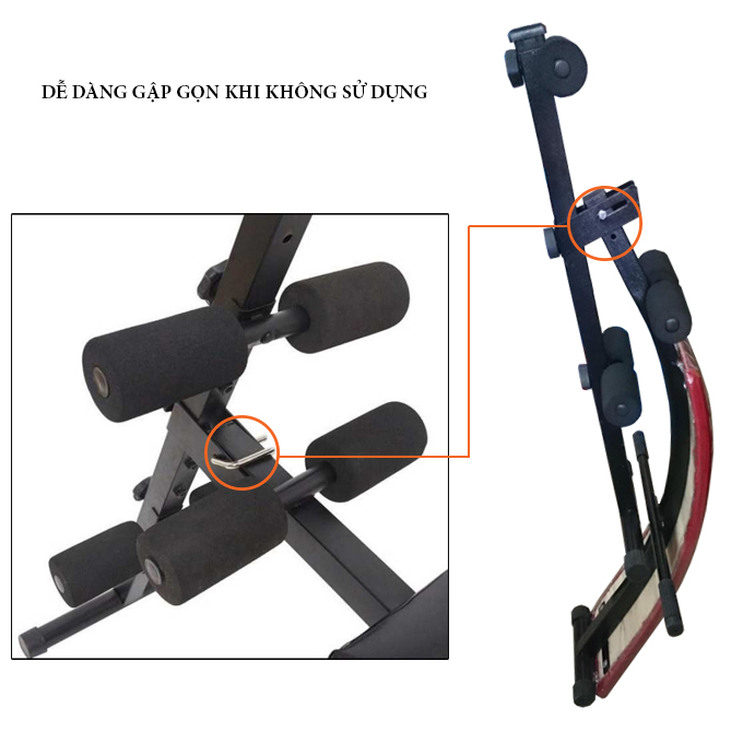 Ghế cong tập bụng Xuki