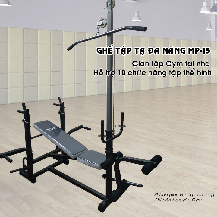 Ghế tập tạ đa năng MP-15