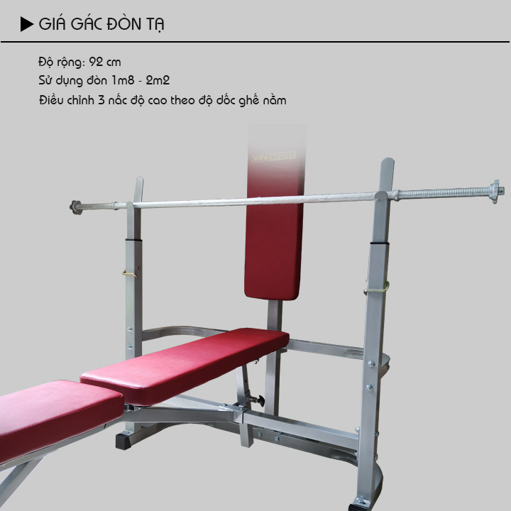 Giàn tập tạ Vifa sport 601502