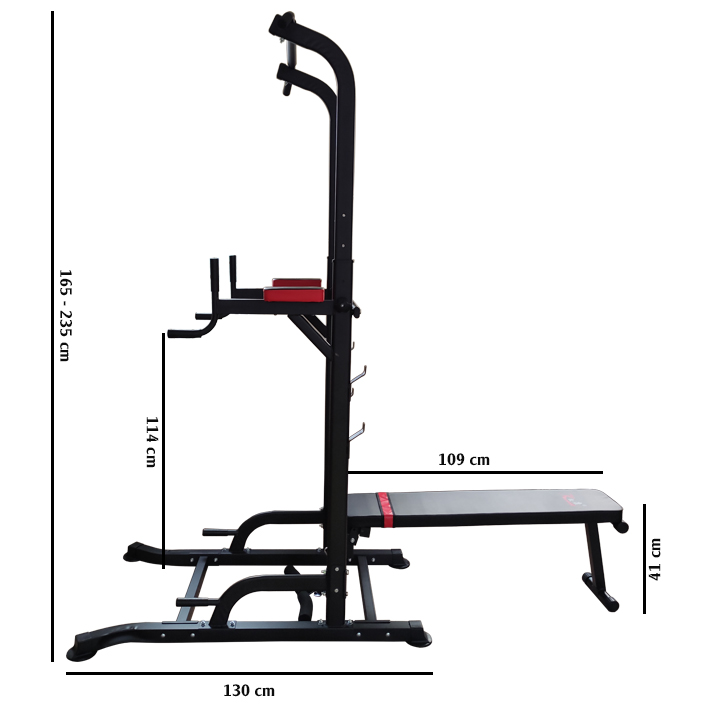Ghế tập tạ đa năng T058