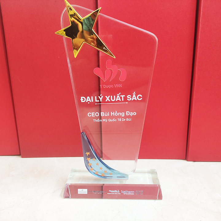 Biểu trưng pha lê TC-PL14