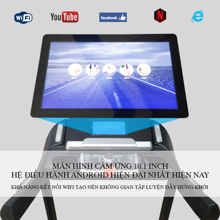 Máy chạy bộ Pro Fitness PF-115D