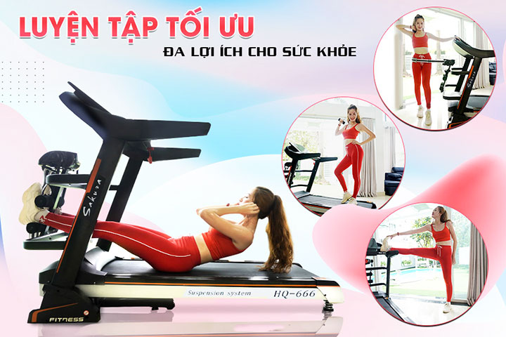 Máy chạy bộ Sakura HQ-666