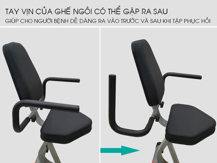 Máy tập phục hồi chức năng Dual E-Bike