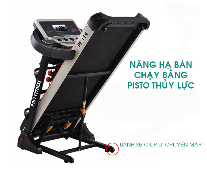 Máy chạy bộ Pro Fitness PF-114D