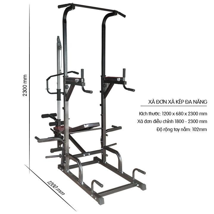 Ghế tập tạ đa năng TC-0108