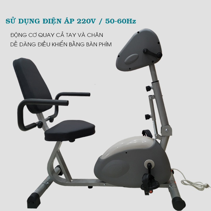 Máy tập phục hồi chức năng Dual E-Bike