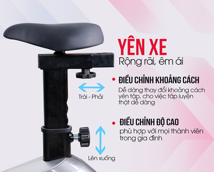 Xe đạp tập thể dục Zasami KZ606EA