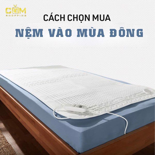 Cách chọn đệm mùa đông để phòng ngủ thật ấm áp!