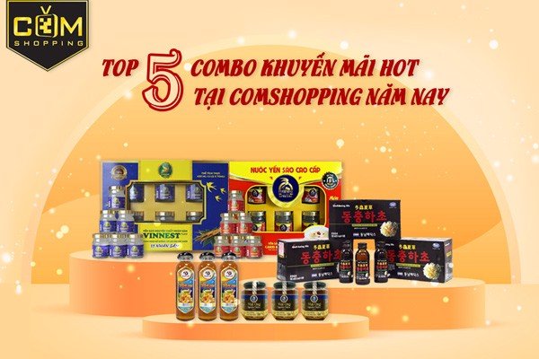 Top 5 Combo khuyến mãi HOT nhất Comshopping ngày cuối năm