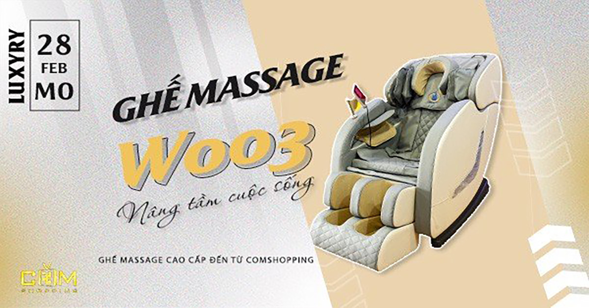 Ghế massage cao cấp Newa đáng sở hữu nhất 2022