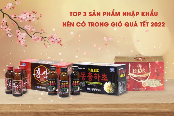 top 3 sản phẩm nên có trong giỏ quà tết