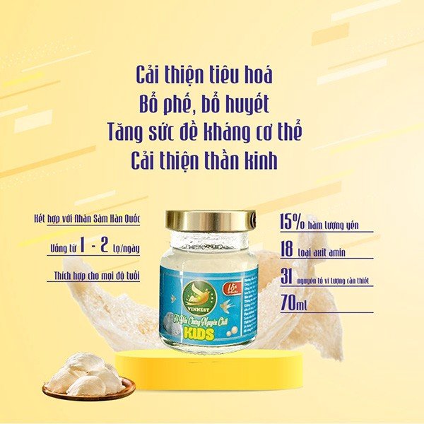 công dụng yến sào