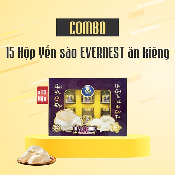 yến sào đường ăn kiêng evernest